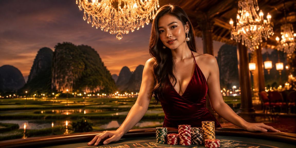 Không khí chợ đêm Ninh Bình và người dùng theo dõi xổ số trực tuyến